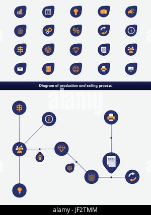 blue, presentation, business dealings, deal, business transaction, business, Stock Vector