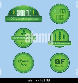 allergy, organic, natural, info, food, aliment, eco, environment, enviroment, Stock Vector
