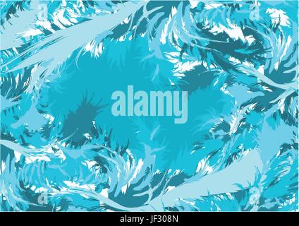 blue, motion, postponement, moving, movement, colour, energy, power, Stock Vector