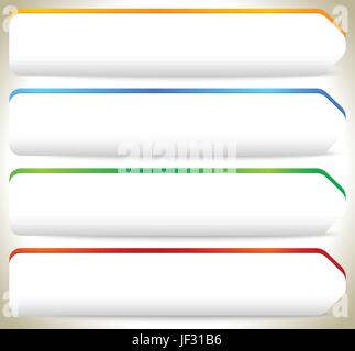 Button, banner shapes, backgrounds. Abstract tags, labels. Colorful ...