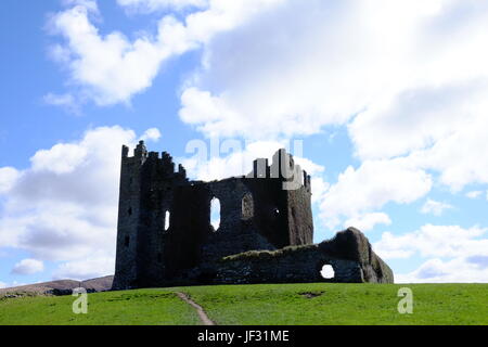 Ballcarbery Castle near Cahersiveen in County Kerry, Republic of Ireland Stock Photo