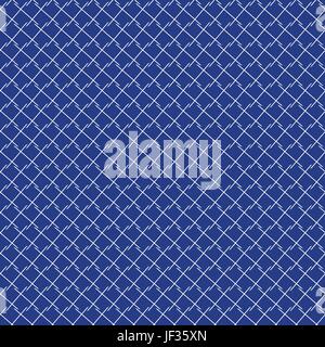 Repeatable grid, mesh pattern. Geometric reticular, cellular style texture Stock Vector