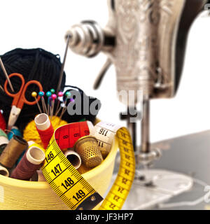 Different Knitting Items Stock Photo