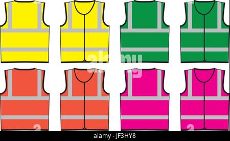 customisable vest template front and back for proofs and sampling Stock ...