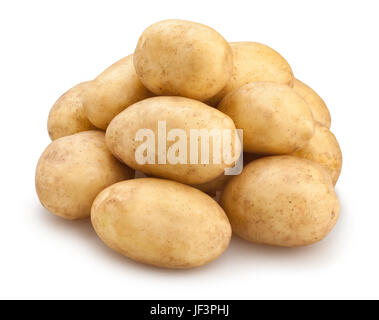 potatoes isolated Stock Photo