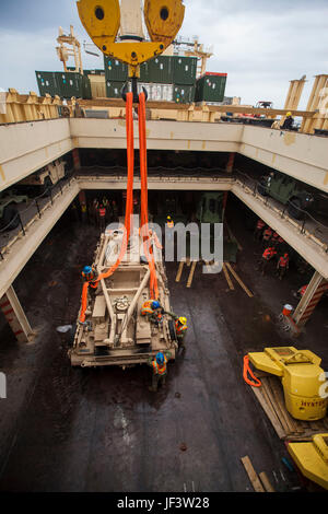 VENTSPILS, Latvia – Sailors from Navy Cargo Handling Battalion One ...