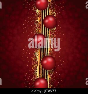 christmas, balls, decorations, vector, colorful, backdrop, background, gold, Stock Vector