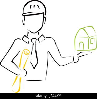 estate real Stock Vector