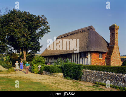 Alfriston Clergy House. East Sussex, England, UK Stock Photo