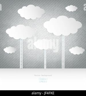 blue, note, memo, presentation, brochure, graphic, cloud, illustration, Stock Vector