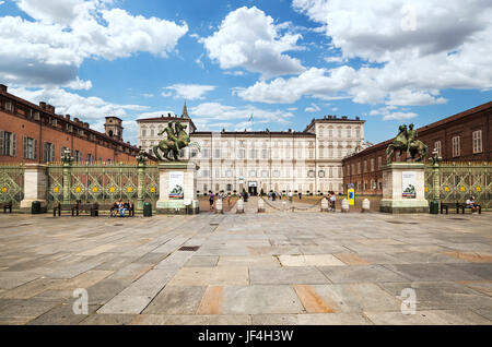 Royal palace in Turin, Italy Stock Photo