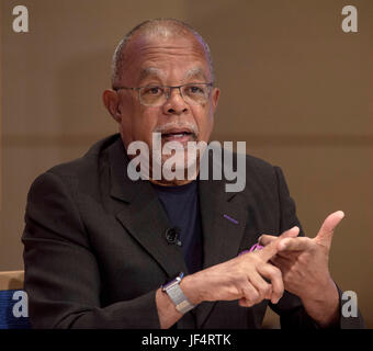 Henry Louis Gates Jr. speaks at the PBS's 