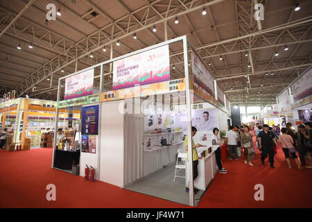 Beijing, Beijing, China. 27th June, 2017. Beijing, CHINA-June 27 2015: (EDITORIAL USE ONLY. CHINA OUT).The Hong Kong Brands and Products Expo (HKBPE) 2017 is held in Beijing from June 27th to July 2nd, 2017, marking the 20th anniversary of Hong Kong's return to China. People can also visit Hong Kong Trendy Products Expo during the HKBPE. Credit: SIPA Asia/ZUMA Wire/Alamy Live News Stock Photo