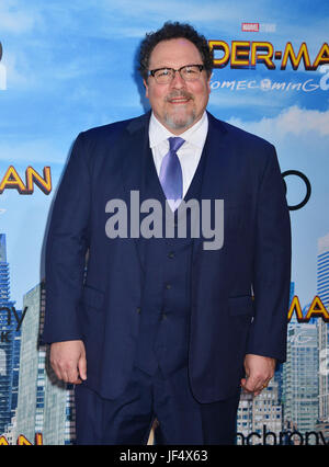 Hollywood, California, USA. 28th June, 2017. Jon Favreau  arrives at the Premiere Of Columbia Pictures' 'Spider-Man: Homecoming' at TCL Chinese Theatre on June 28, 2017 in Hollywood, California Credit: Tsuni / USA/Alamy Live News Stock Photo