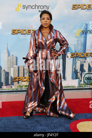 Hollywood, California, USA. 28th June, 2017. Selenis Leyva, At Premiere Of Columbia Pictures' 'Spider-Man: Homecoming' at The TCL Chinese Theatre IMAX, California on June 28, 2017. Credit: MediaPunch Inc/Alamy Live News Stock Photo