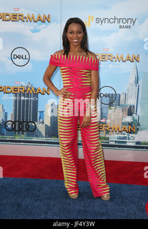 Hollywood, California, USA. 28th June, 2017. Nischelle Turner, At Premiere Of Columbia Pictures' 'Spider-Man: Homecoming' at The TCL Chinese Theatre IMAX, California on June 28, 2017. Credit: MediaPunch Inc/Alamy Live News Stock Photo