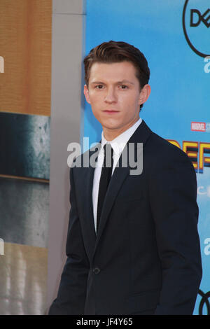 Tom Holland  06/28/2017 The World Premiere of 'Spider-Man: Homecoming' held at the TCL Chinese Theatre in Los Angeles, CA   Photo: Cronos/Hollywood News Stock Photo