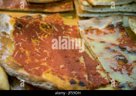 Italian food, traditional focaccia Stock Photo
