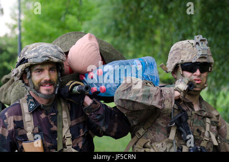 Apache Troop, 4th Squadron, 10th Cavalry Regiment conducted a spur ride ...
