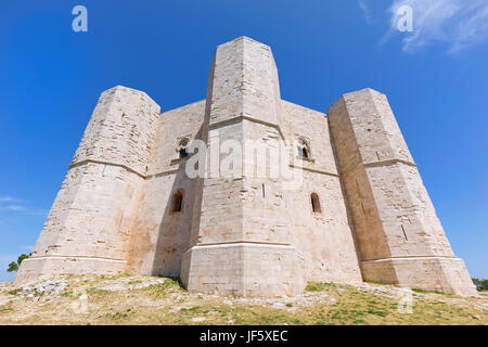 The famous Castel Del Monte in Apulia region, Italy; Stock Photo