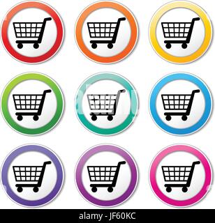 isolated colour Stock Vector