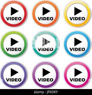 icons internet Stock Vector