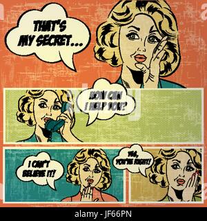 woman, talk, speaking, speaks, spoken, speak, talking, chat, nattering, laugh, Stock Vector