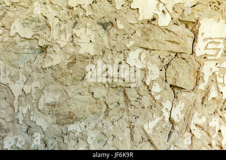 Details of a plain grunge concrete wall background Stock Photo