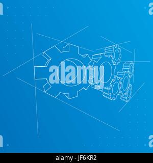 blue, motion, postponement, moving, movement, tool, detail, component, art, Stock Vector