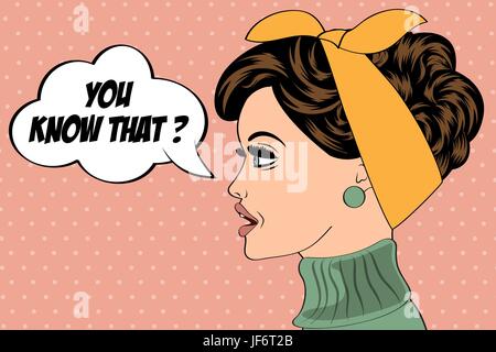 woman, talk, speaking, speaks, spoken, speak, talking, chat, nattering, art, Stock Vector