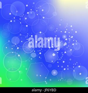Abstract Blue Sky Background Stock Vector