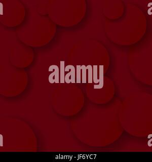 Dark Red Circle Background Stock Vector