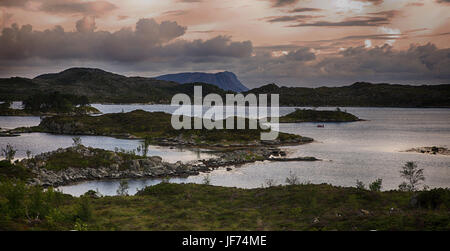 landscape in norway Stock Photo