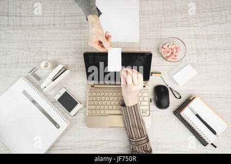 Business meeting in the office Stock Photo