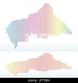 indicate, show, interpret, cultural, political, chart, graphics, africa, Stock Vector