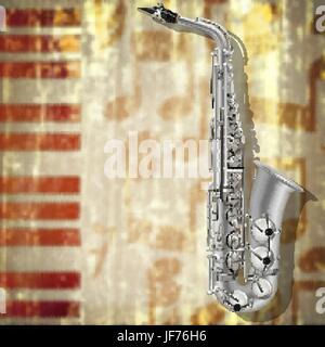 music, sound, musical, saxophone, acoustic, rock, backdrop, background, music, Stock Vector