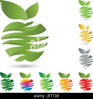 apple,food,logo,fruit Stock Vector