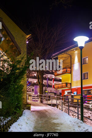 Mountains ski resort Bad Hofgastein Austria Stock Photo