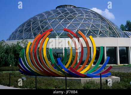 Botanical Center, Des Moines, Iowa Stock Photo