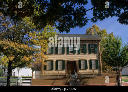 Lincoln Home, Lincoln Home National Historic Site, Illinois Stock Photo