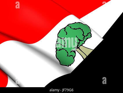 Flag of Oromia Region Stock Photo - Alamy