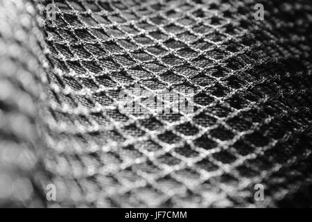 Black and White Net Stock Photo