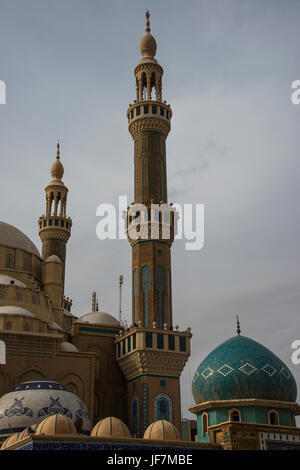 Jalil Khayat Mosque in Erbil or Hawler, capital of Iraq Kurdistan Stock Photo