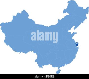 blue, indicate, show, cultural, art, political, graphics, illustration, china, Stock Vector