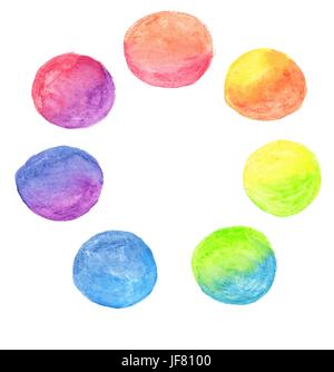 blue, art, isolated, colour, green, grain, illustration, violet, drop, rainbow, Stock Vector