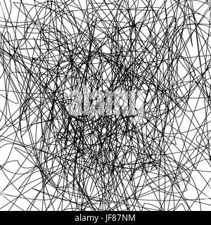 White Strokes. Careless Sketch Stock Vector Image & Art - Alamy