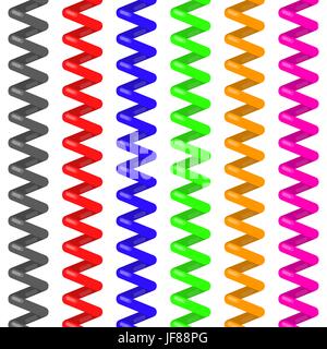Set of Cables Stock Vector Image & Art - Alamy