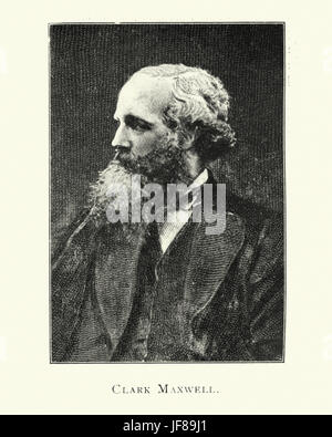 James Clerk Maxwell, Scottish mathematical physicist Stock Photo - Alamy
