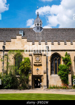 Internal Quad, St Johns College, Oxford University, Oxford, England, UK, GB. Stock Photo