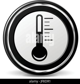 thermometer icon Stock Vector